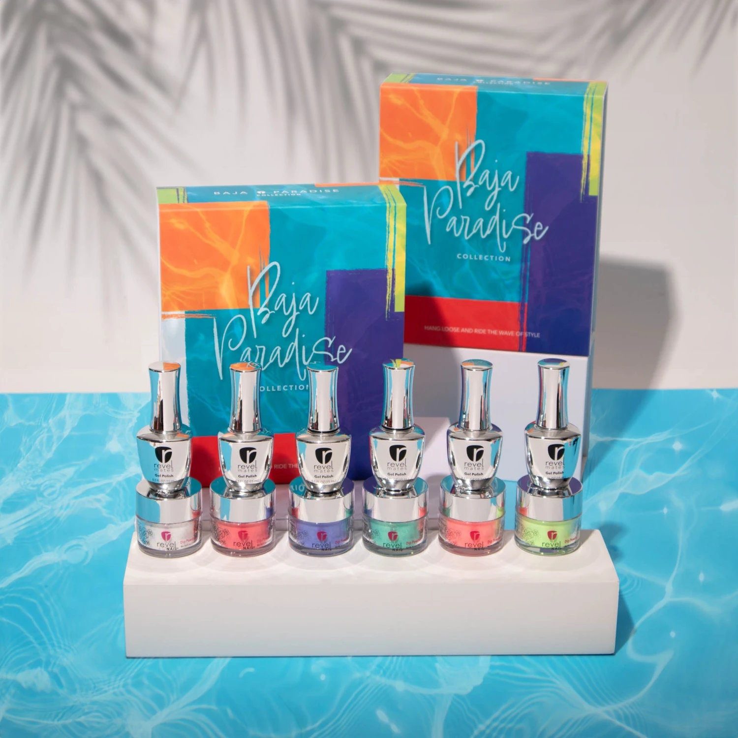 Baja Paradise Dip Powder + Gel Polish Collection 3 Baja Paradise Dip Powder + Gel Polish Collection