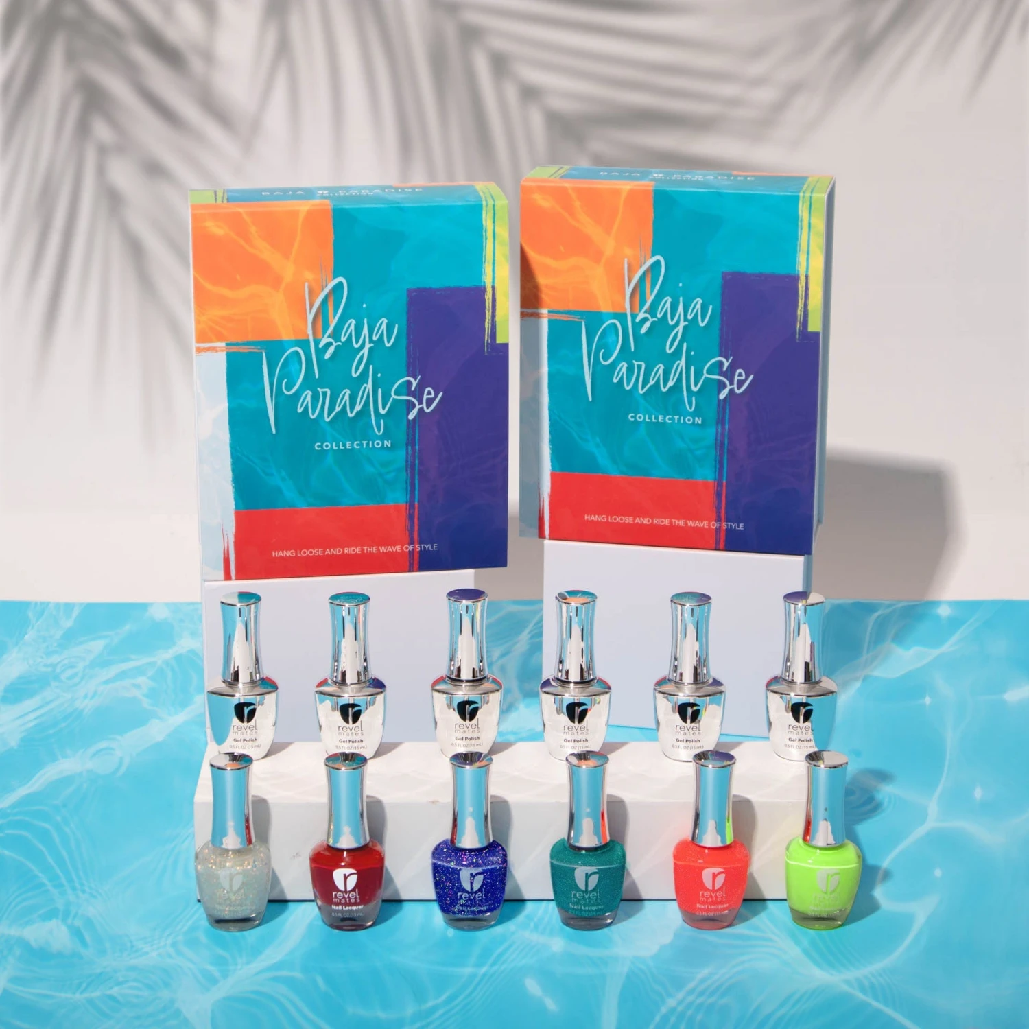 Baja Paradise Gel Polish + Nail Polish Collection 3 Baja Paradise Gel Polish + Nail Polish Collection