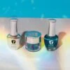 D873 Solar Wind Teal Glitter Polish + Dip Powder Set -Revel Nail Shop combo sets d873 solar wind teal glitter polish dip powder set 35895877599430