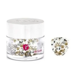 D1001 Superstar Gold Metallic Flake Dip Powder