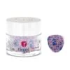 D1079 Happy Hydrangea Pink Flake Dip Powder -Revel Nail Shop dip powder d1079 happy hydrangea pink flake dip powder 36507727593670