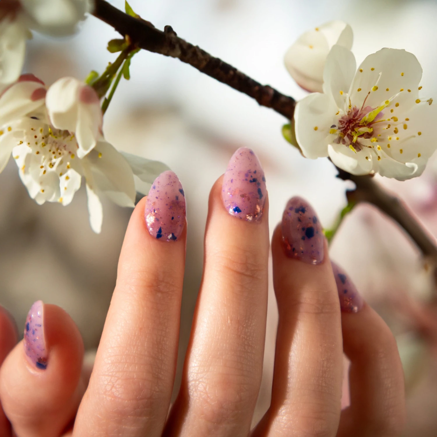 D1079 Happy Hydrangea Pink Flake Dip Powder 5 D1079 Happy Hydrangea Pink Flake Dip Powder - Image 3