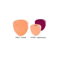 D521 Sorbet + D1064 Sightseeing Dip Powder Set -Revel Nail Shop dip powder d521 sorbet d1064 sightseeing dip powder set 36263445004486