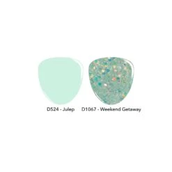 D524 Julep + D1067 Weekend Getaway Dip Powder Set -Revel Nail Shop dip powder d524 julep d1067 weekend getaway dip powder set 36266889543878