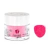 D631 Smooch Pink Flake Dip Powder