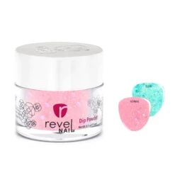 D775 Blind Date Pink Gliter Dip Powder