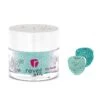 D819 Thunder Shower Teal Flake Dip Powder -Revel Nail Shop dip powder d819 thunder shower teal flake dip powder 36507734442182