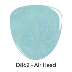 D862 Air Head Blue Flake Dip Powder -Revel Nail Shop dip powder d862 air head blue flake dip powder 35323276689606