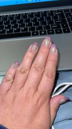 D822 Grapevine Purple Flake Dip Powder -Revel Nail Shop dip powder grapevine 35699129155782