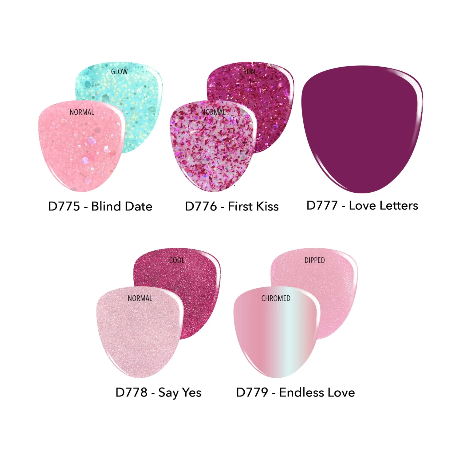Love Story | Valentine's Day Dip Powder Set 4 Love Story | Valentine's Day Dip Powder Set - Image 2