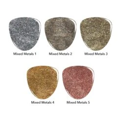 Mixed Metals | Tonal Set -Revel Nail Shop dip powder mixed metals tonal set 35973287936198