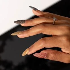 Mixed Metals | Tonal Set -Revel Nail Shop dip powder mixed metals tonal set 35995545469126