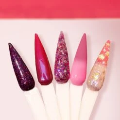 Pages Of Love | Valentine's Day Dip Powder Set -Revel Nail Shop dip powder pages of love valentine s day dip powder set 36178552881350