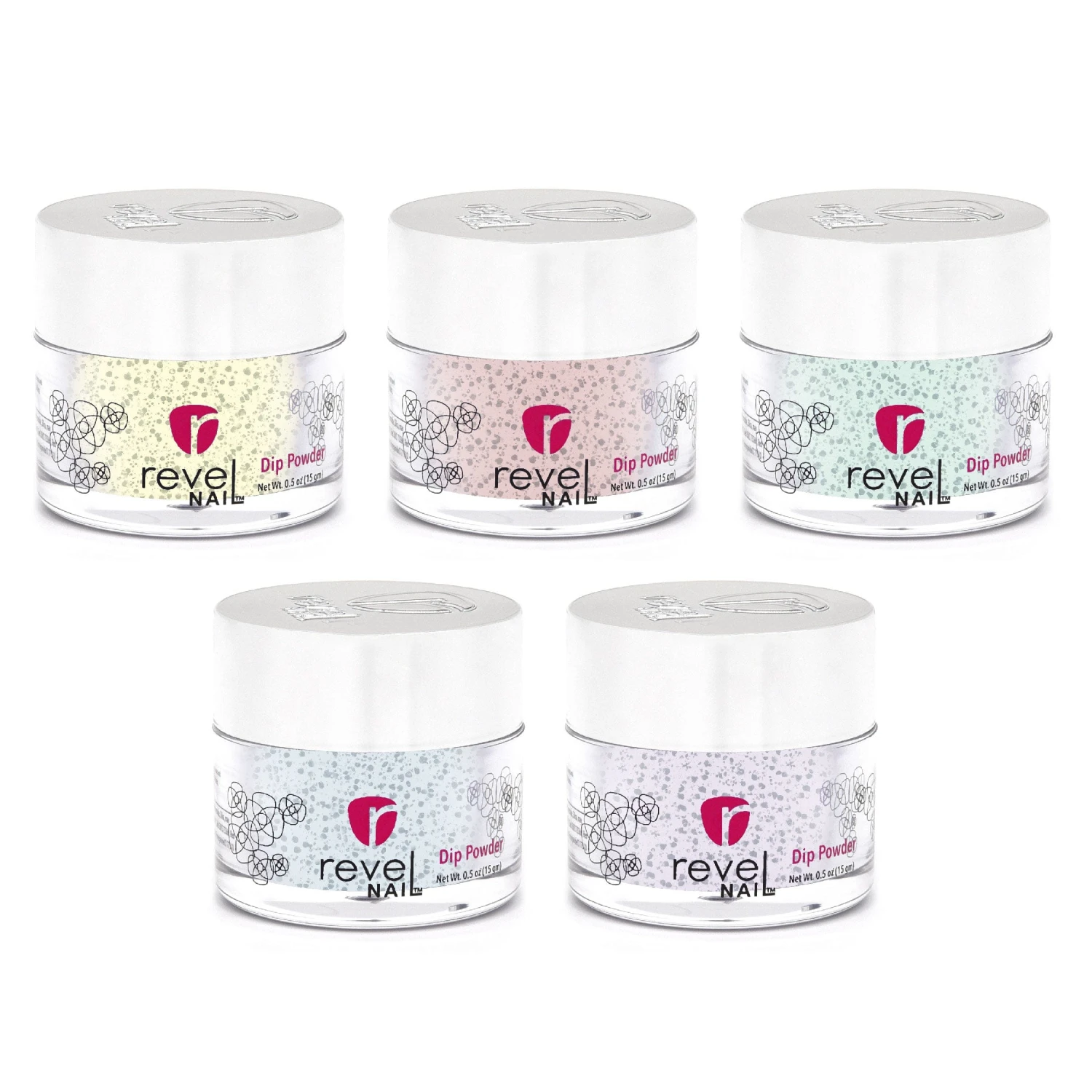 Pastel Speckled Dip Powder Bundle 3 Pastel Speckled Dip Powder Bundle
