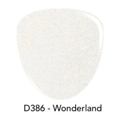 D386 Wonderland White Glitter Gel Polish + Dip Powder Set -Revel Nail Shop gel polish dip powder set gel polish dip set d386 wonderland 34265987416262