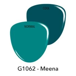 Revel Nail Shop -Revel Nail Shop gel polish g1062 meena teal creme gel polish 36007587119302