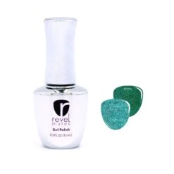 G1091 Emerald Enchantment Green Glitter Gel Polish
