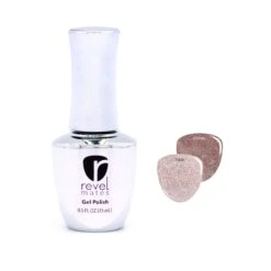 G1093 Sparkling Sands Pink Glitter Gel Polish