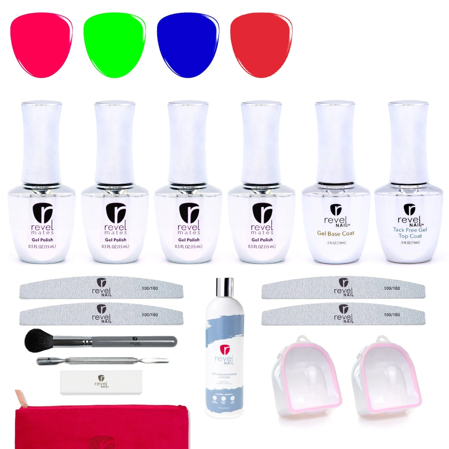 Vivid Vibes | Four Color Gel Polish Starter Kit 3 Vivid Vibes | Four Color Gel Polish Starter Kit