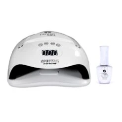 Gel Polish Top Coat + UV/LED Nail Lamp