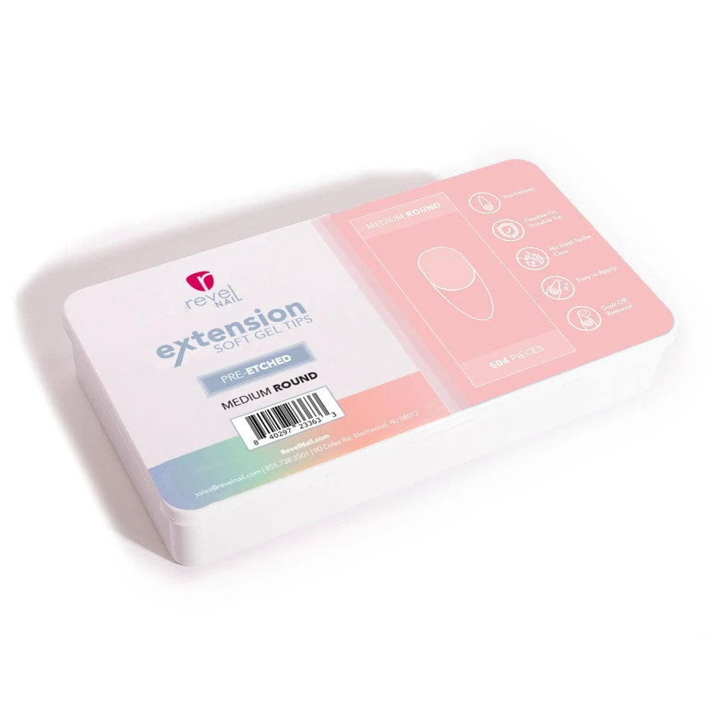 Soft Gel Nail Extensions | Medium Round 3 Soft Gel Nail Extensions | Medium Round