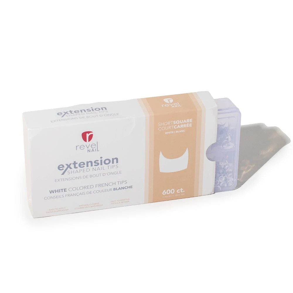 White French Nail Tips | Nail Extensions 3 White French Nail Tips | Nail Extensions