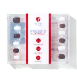 Cafe Au Lait | Gloss Short Square Press-On Nails -Revel Nail Shop press ons cafe au lait gloss short square press on nails 35340534055110