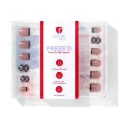 Check This | Gloss Short Square Press-On Nails -Revel Nail Shop press ons check this gloss short square press on nails 35340545654982