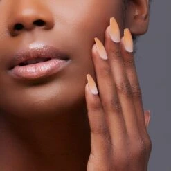 Creme Brulee | Gloss Medium Coffin Press-On Nails