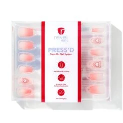 Heartthrob | Matte Medium Square Press-On Nails -Revel Nail Shop press ons heartthrob matte medium square press on nails 35340580159686
