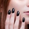 I Like My Coffee Black | Gloss Medium Coffin Press-On Nails -Revel Nail Shop press ons i like my coffee black gloss medium coffin press on nails 35441988337862