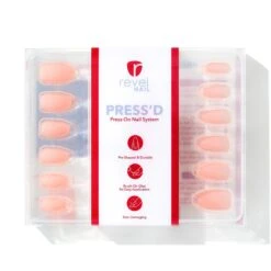 Petal To The Metal | Matte Medium Coffin Press-On Nails -Revel Nail Shop press ons petal to the metal matte medium coffin press on nails 35340589990086