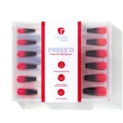 Sugar Skulls | Gloss Extra Long Coffin Press-On Nails -Revel Nail Shop press ons sugar skulls gloss extra long coffin press on nails 35340811665606