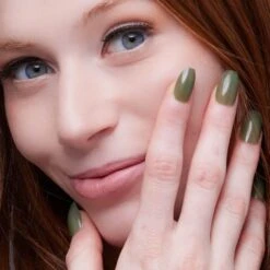 Thyme After Thyme | Gloss Medium Coffin Press-On Nails