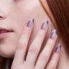 Velvet Violet | Gloss Medium Coffin Press-On Nails -Revel Nail Shop press ons velvet violet gloss medium coffin press on nails 35442024415430