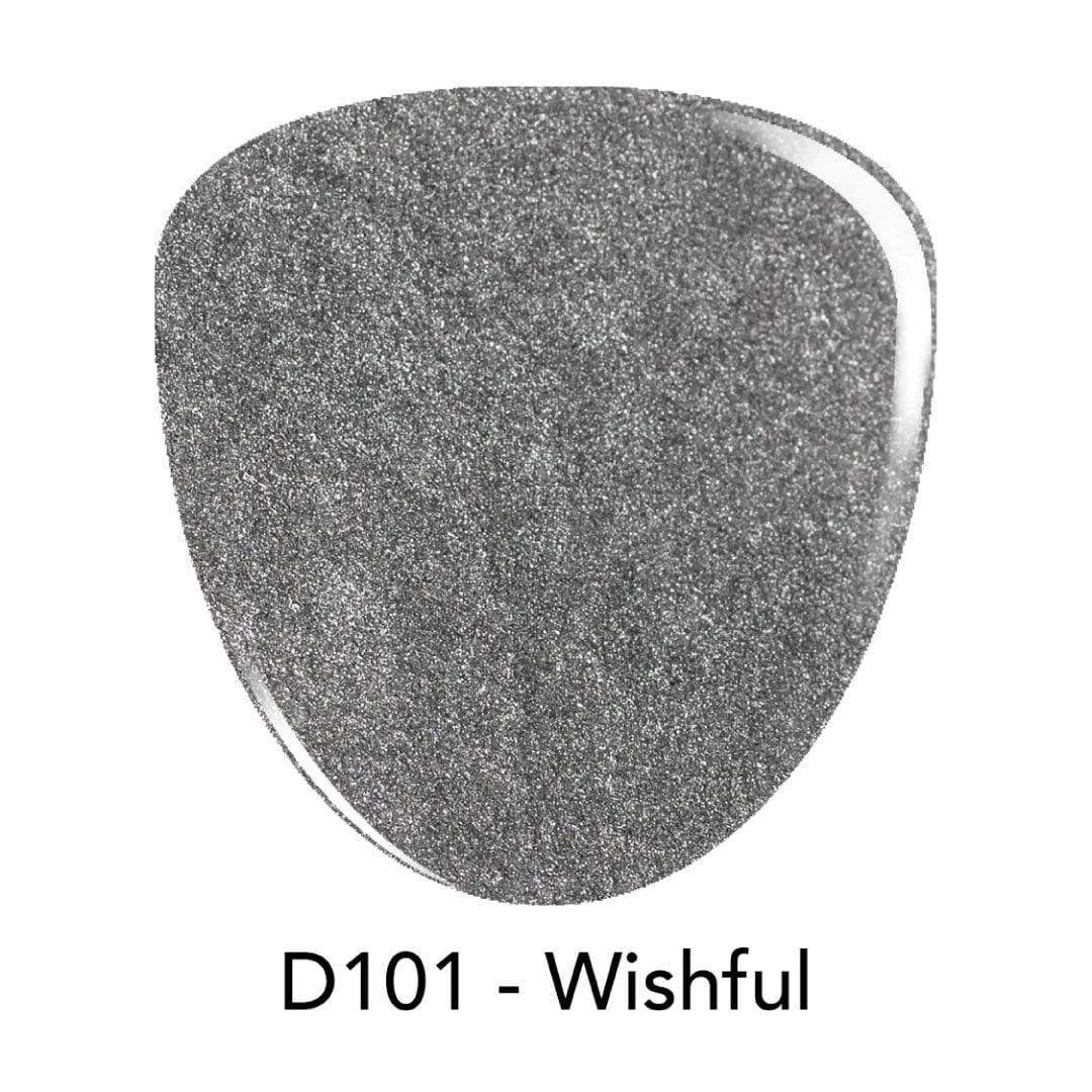 D101 Wishful Gray Glitter Dip Powder 4 D101 Wishful Gray Glitter Dip Powder - Image 2
