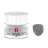 D101 Wishful Gray Glitter Dip Powder -Revel Nail Shop revel nail dip powder d101 wishful 32407610360006
