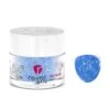 D464 Elsa Blue Glitter Dip Powder