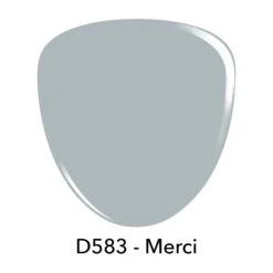 D583 Merci Blue Crème Dip Powder -Revel Nail Shop revel nail dip powder d583 merci 23549586243782