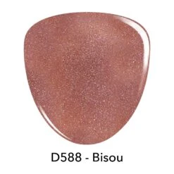 D588 Bisou Pink Glitter Dip Powder 7 D588 Bisou Pink Glitter Dip Powder -Revel Nail Shop revel nail dip powder d588 bisou 34581657256134
