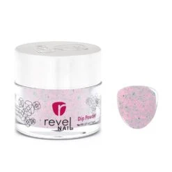 D670 Myth Pink Flake Dip Powder