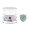 D677 Taffy Teal Glitter Dip Powder 2 D677 Taffy Teal Glitter Dip Powder -Revel Nail Shop revel nail dip powder d677 taffy 32605680992454