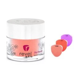 D716 Flip Flop Peach Glow Dip Powder