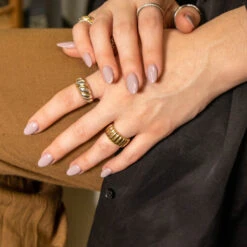 D735 Breathless Purple Crème Dip Powder -Revel Nail Shop revel nail dip powder d735 breathless 33603159261382