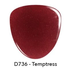 D736 Temptress Glitter Dip Powder -Revel Nail Shop revel nail dip powder d736 temptress 33603134030022