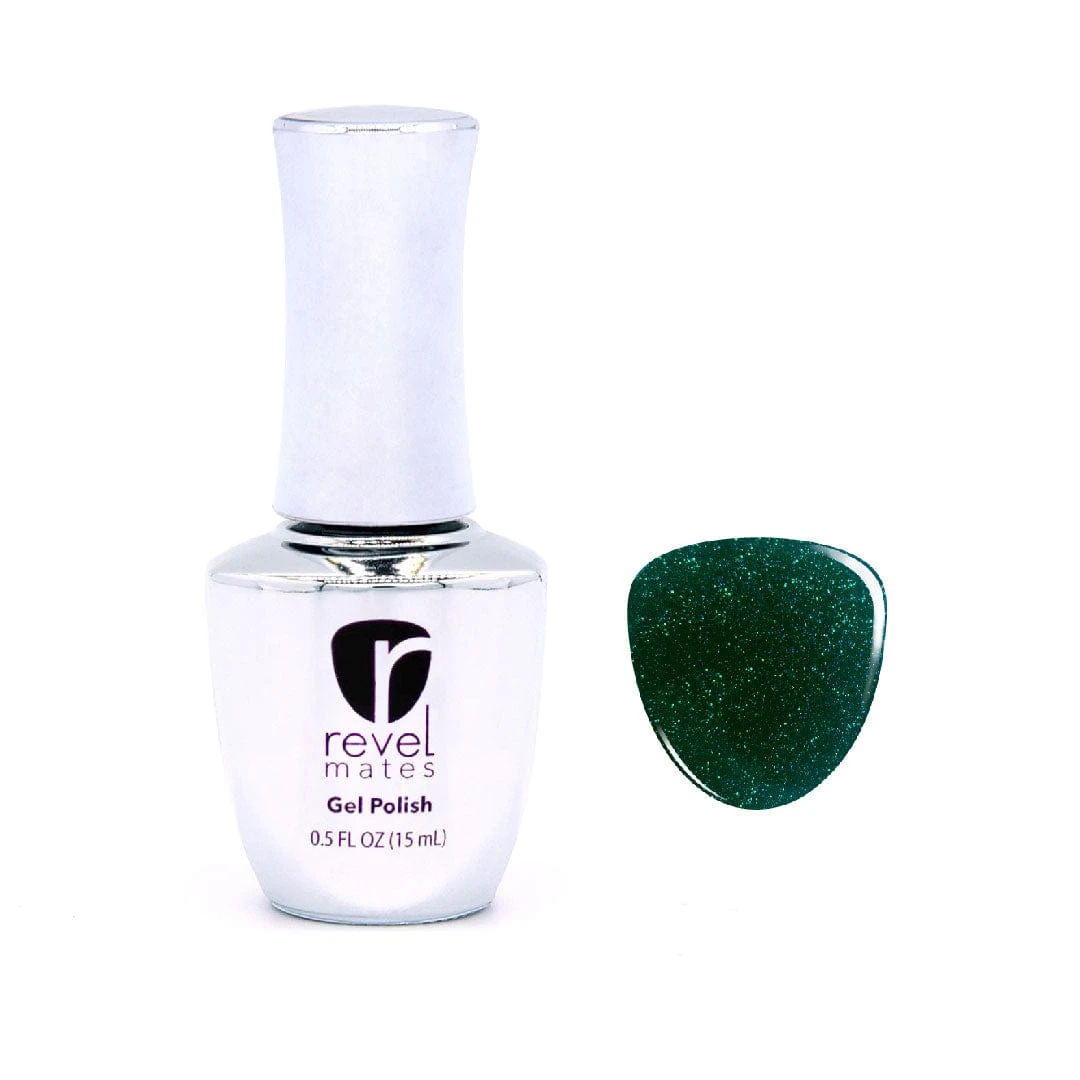 G725 Ivy Green Shimmer Gel Polish 3 G725 Ivy Green Shimmer Gel Polish