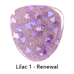 Lilac Bouquet | Purple Glitter Dip Powder Set -Revel Nail Shop revel nail dip powder lilac bouquet set 33094264520902