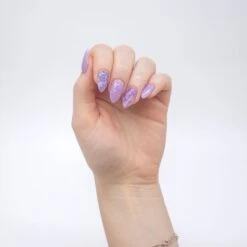 Lilac Bouquet | Purple Glitter Dip Powder Set -Revel Nail Shop revel nail dip powder lilac bouquet set 33204456095942