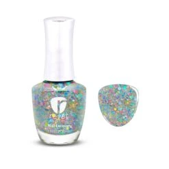 D675 Whimsy Multi Glitter Nail Polish