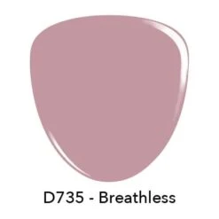 P735 Breathless Purple Crème Nail Polish -Revel Nail Shop revel nail dip powder revel mates lacquer d735 breathless 33833371173062